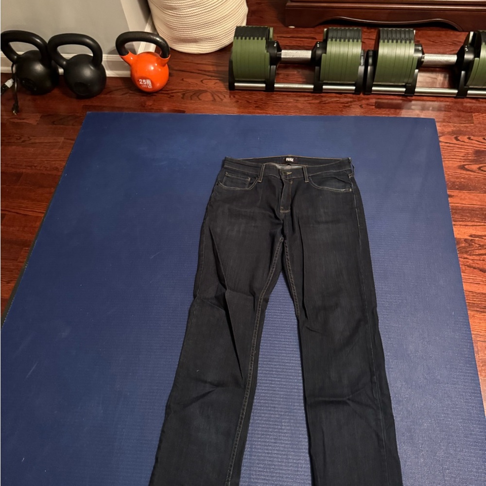 PAIGE Midnight Indigo Jeans